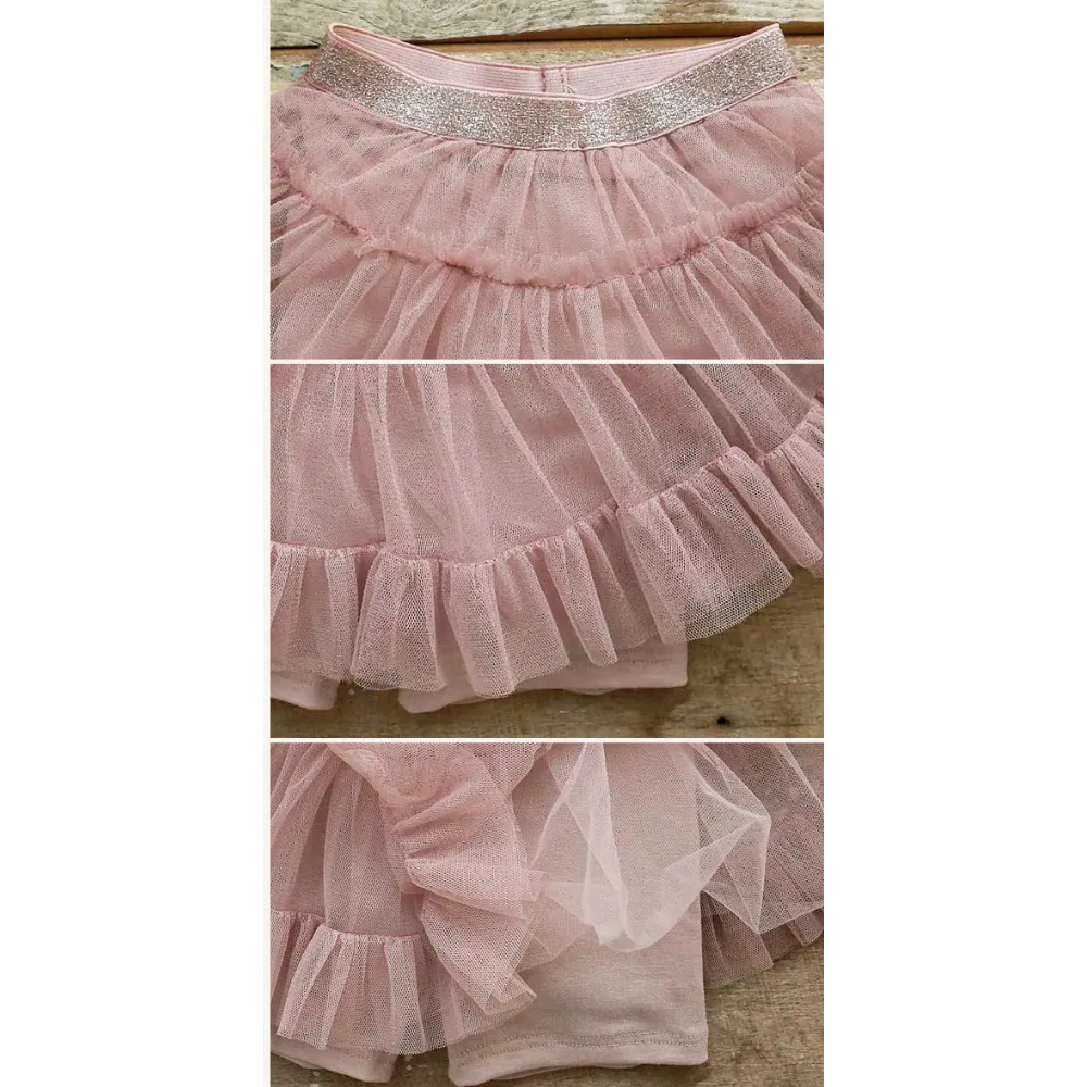 蓬蓬半身裤裙 Delicate Tulle Mini Skort