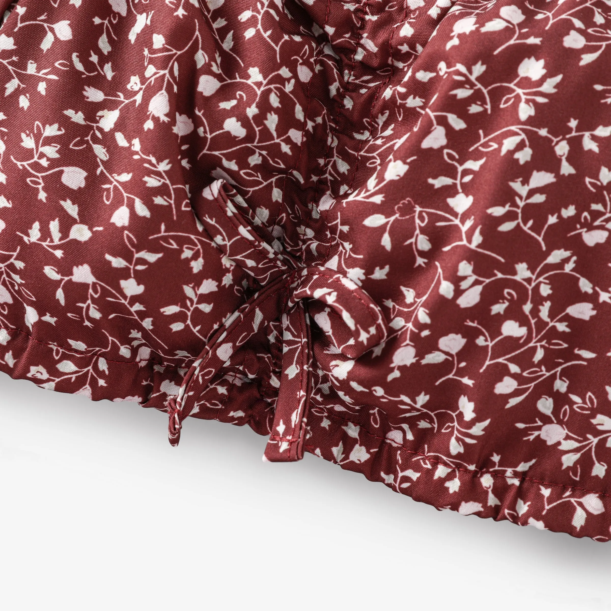 2pcs Toddler Girl Trendy Floral Print Tee and Layered Skirt Set