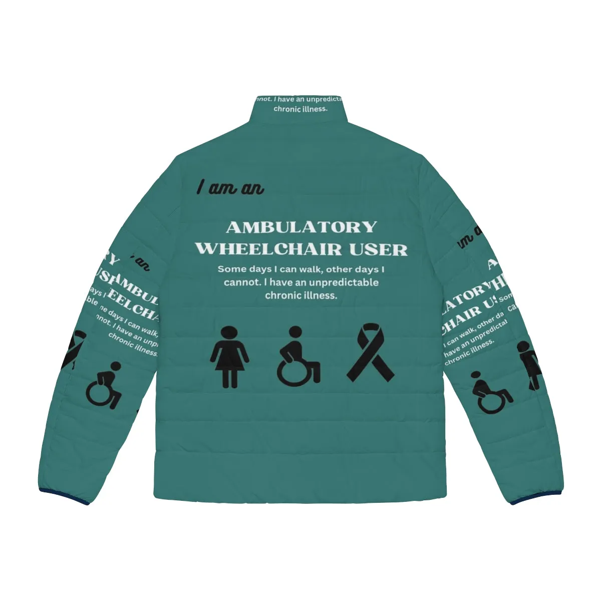 Adaptive Puffer Jacket for Ambulatory Wheelchair Users and Chronic Illness