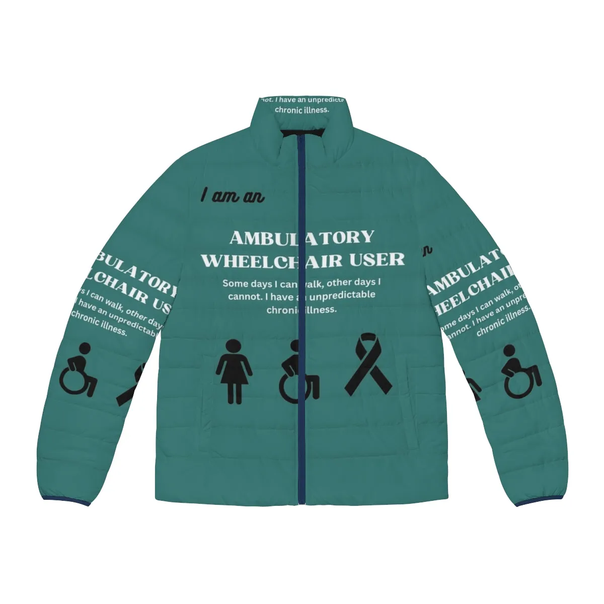Adaptive Puffer Jacket for Ambulatory Wheelchair Users and Chronic Illness