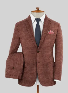 Bamboo Wool Rust Brown Suit