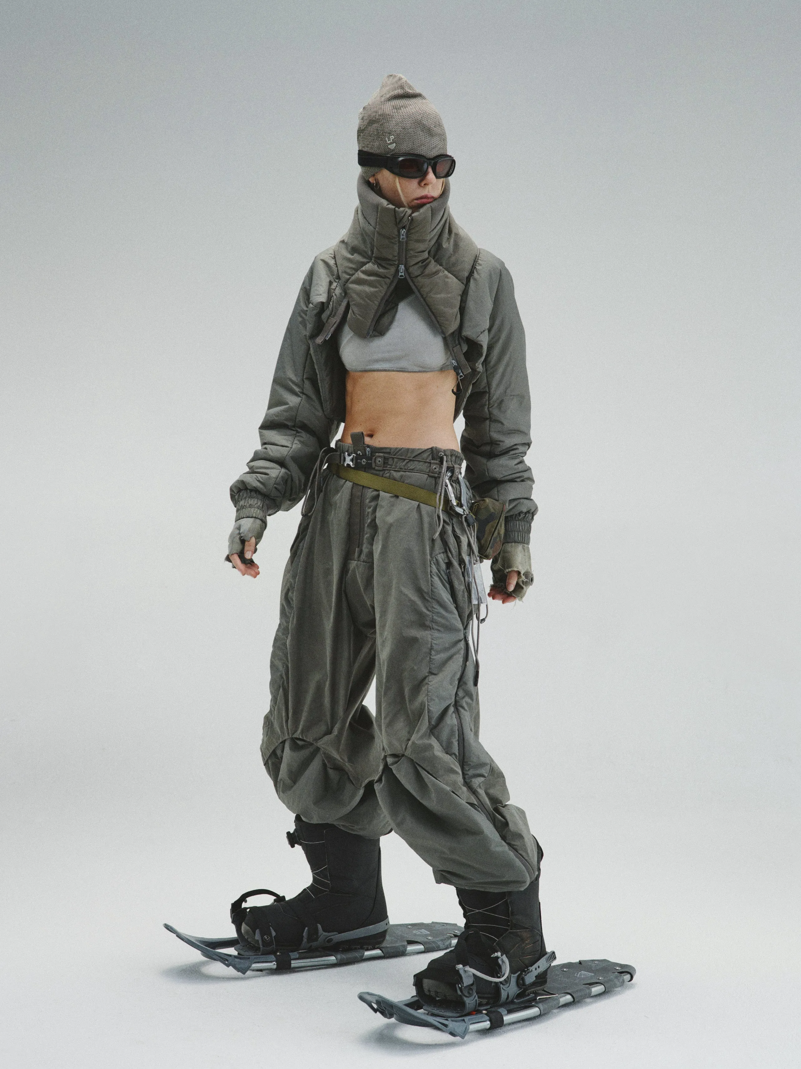 GOB / A5_06 - Dual-Module Bionic Domeback DWR-Coated Padded Jacket [Modular Two-Piece Set]