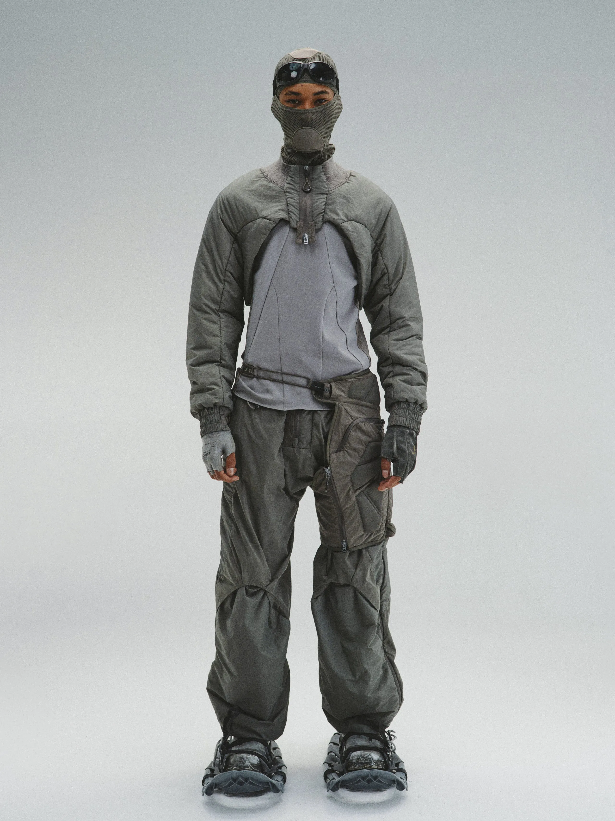 GOB / A5_06 - Dual-Module Bionic Domeback DWR-Coated Padded Jacket [Modular Two-Piece Set]