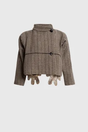 Half Open Back Jacket Men