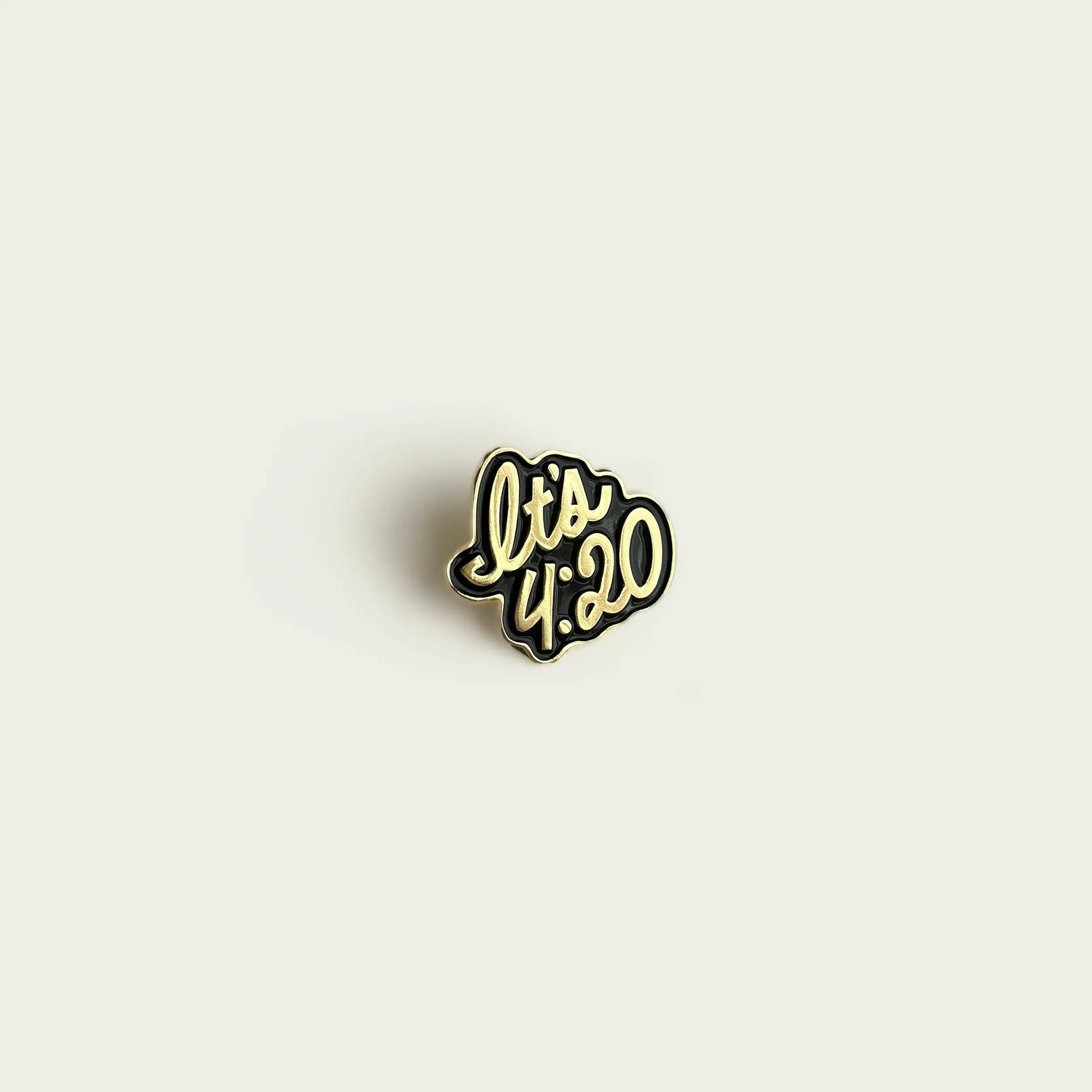 It's 4:20 Enamel Pin