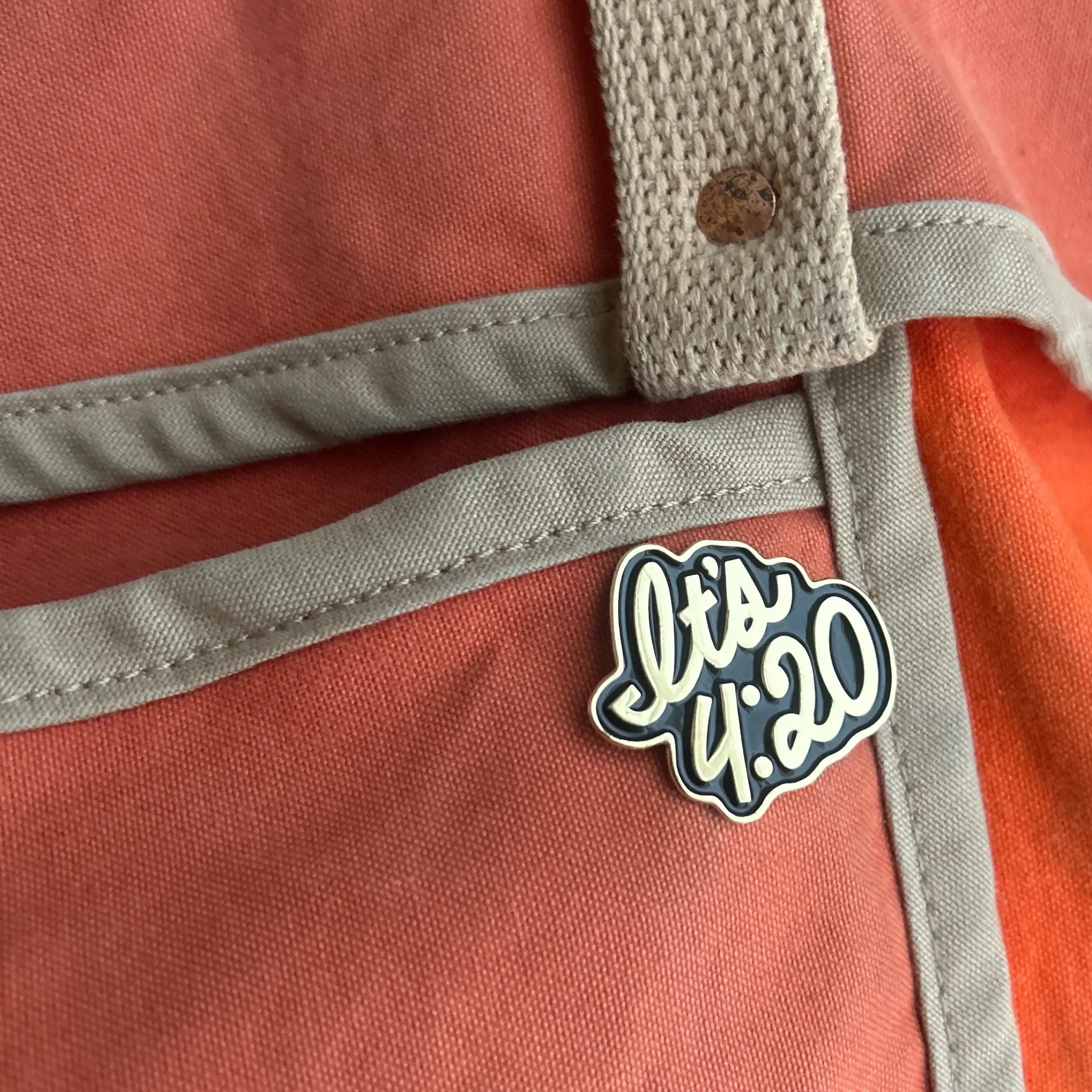 It's 4:20 Enamel Pin