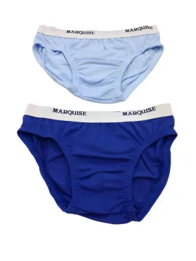 Marquise MARQUISE BLUE/PALE BLUE UNDERWEAR 2PK