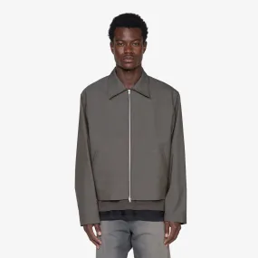 Mini Jacket Grey Atom Check Wool