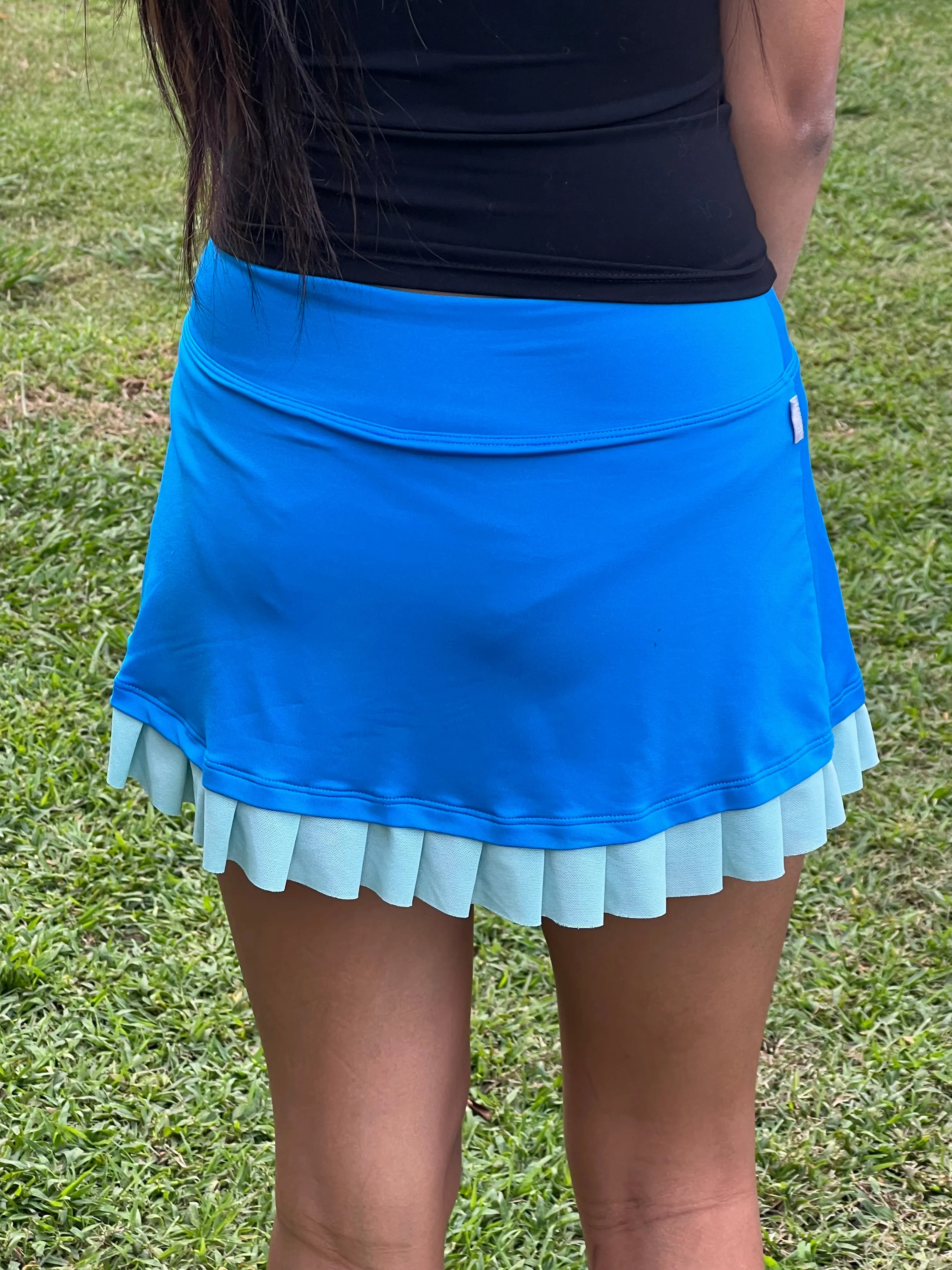 Nike athletic blue mini skirt size XS