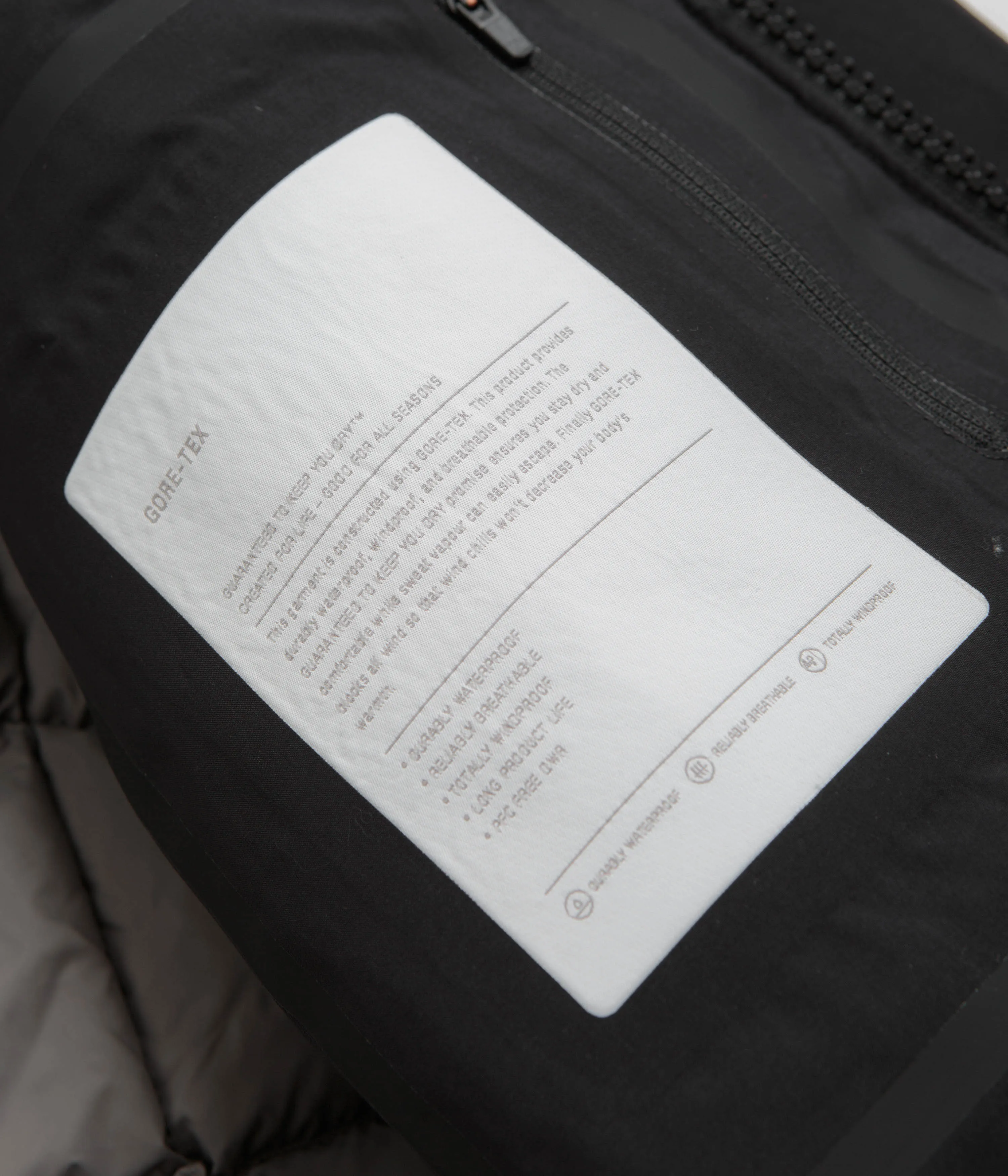 Norse Projects Nunk 2.0 Gore-Tex Jacket - Black
