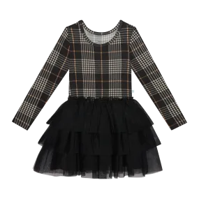 Posh Peanut Sanders Long Sleeve Tulle Dress