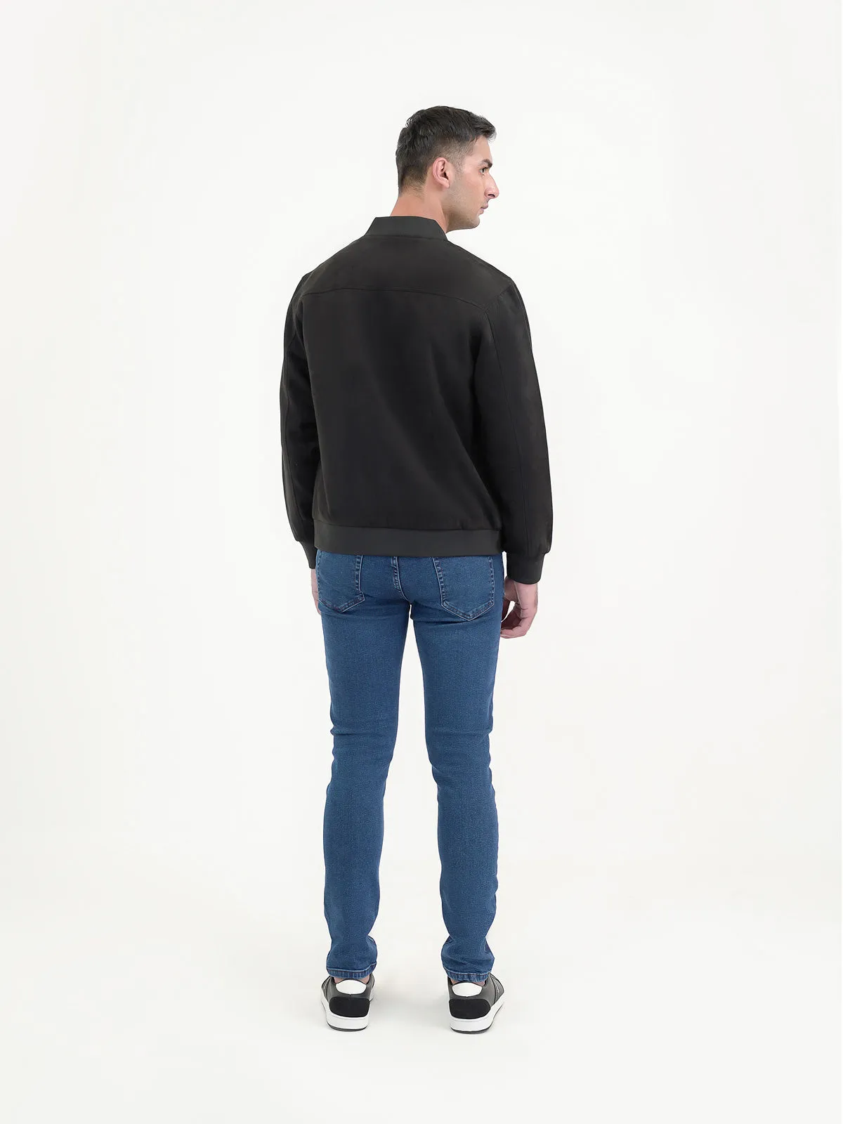"RASTABAN" Suede Zipper Casual Jacket
