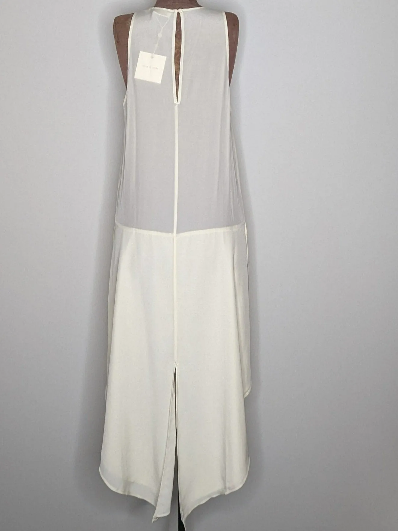 Sass & Bide Cream Silk Panel Dress / Top