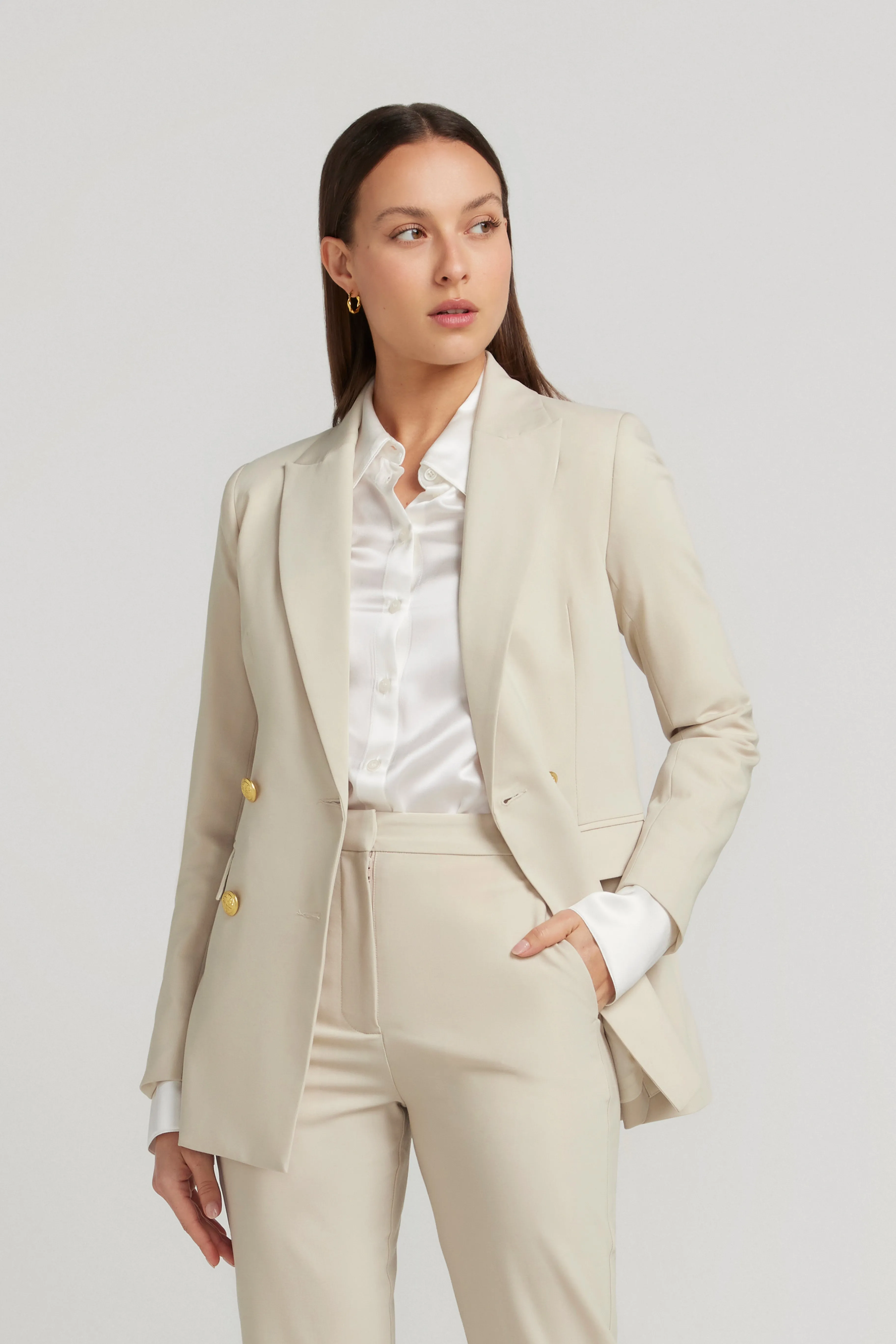 SOPHIA BLAZER LATTE