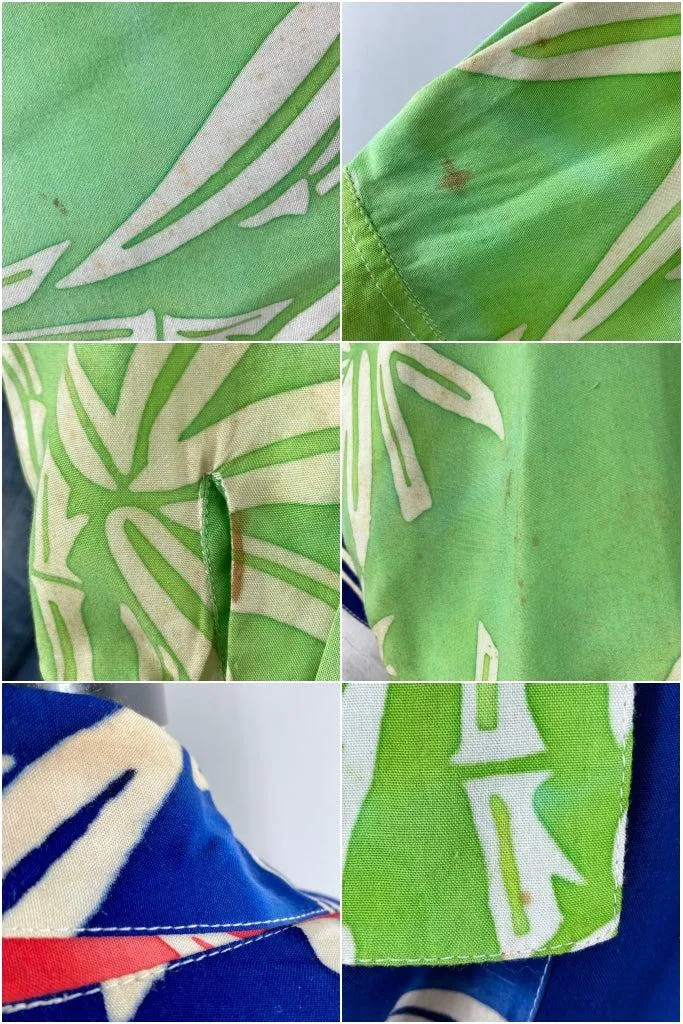 Vintage Beaded Batik Floral Jacket